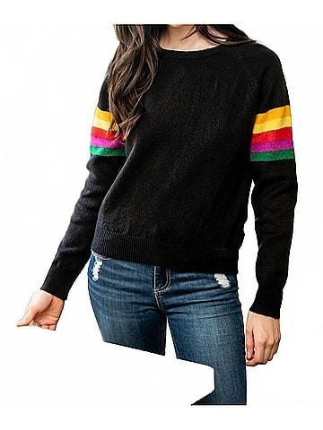 THML Bottom Line Pullover in Black (view 2)