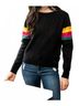 THML Solid Black Bottom Line Pullover in Black Size XS - photo 2