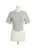 Chaser Solid Gray Bay Side Tee in Heather Grey Size S - photo 1