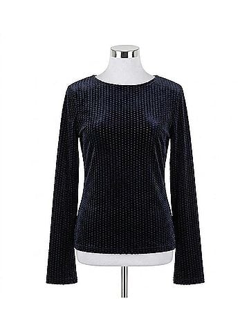 Chaser Union Velvet Top in Checker Burnout (view 1)