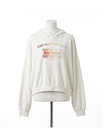 Chaser Hampton Hoodie in White (view 1)