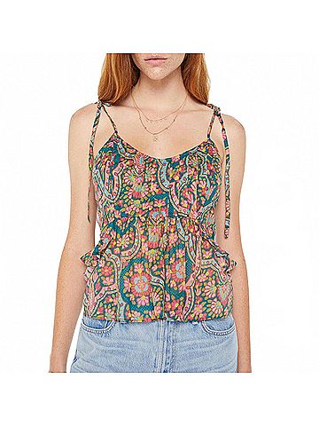 Mother Women's The Roam Free Tank Top in Under The Rug (view 2)