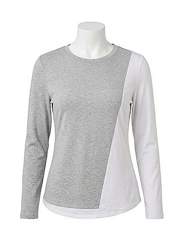 E.L.I. The Lille Top in Pearl/White (view 1)