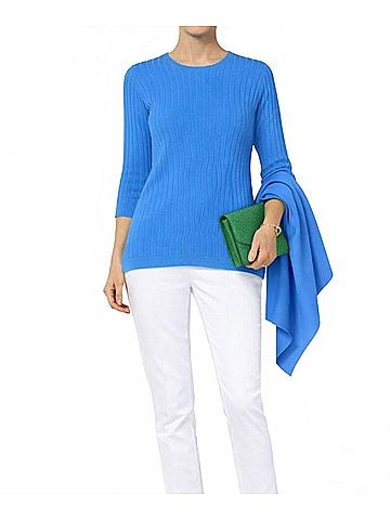 J'envie The Amalfi Tunic in Marine (view 2)