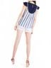 THML Blue Ruby Pop Embroidered Top in Navy Blue Size M - photo 3