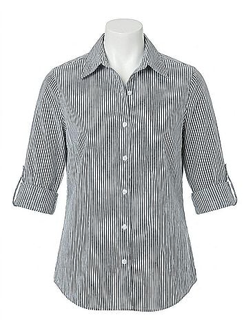 J'envie Semana Button-Down Shirt in Onyx (view 1)
