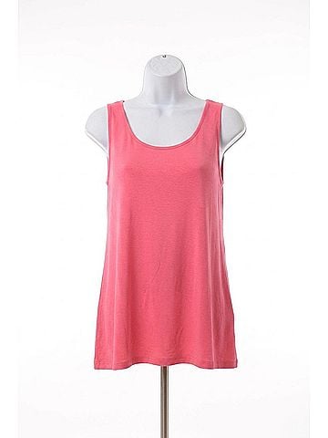 French Kyss French Kyss Long Tank Top in Coral (view 1)