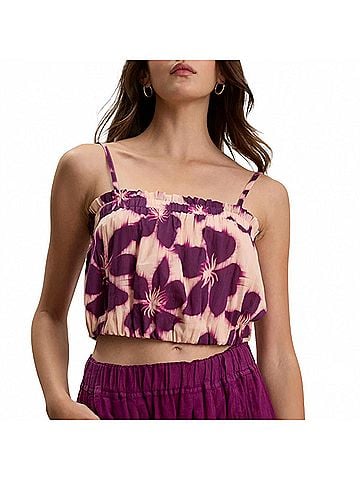 Velvet by Graham & Spencer Alice Camisole in Berry (view 2)