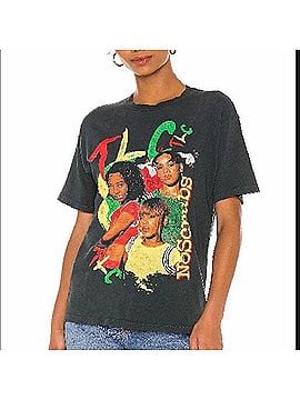 Day Dreamer Tlc No Scrubs Tee in Vintage Black (view 2)