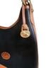 Dooney & Bourke 100% Leather Animal Print Black Brown Shoulder Bag One size - photo 3