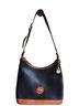 Dooney & Bourke 100% Leather Animal Print Black Brown Shoulder Bag One size - photo 1