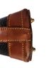 Dooney & Bourke 100% Leather Animal Print Black Brown Shoulder Bag One size - photo 9
