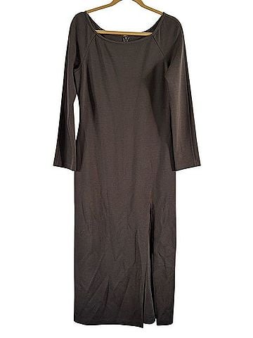 St. John Milano Knit Slit Dress Cocktail Dress (view 1)