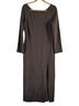 St. John Solid Brown Cocktail Dress Size 8 - photo 1