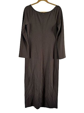 St. John Milano Knit Slit Dress Cocktail Dress (view 2)