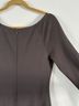 St. John Solid Brown Cocktail Dress Size 8 - photo 6