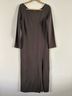 St. John Solid Brown Cocktail Dress Size 8 - photo 7