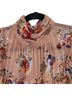 Cinq à Sept 100% Polyester Floral Pink Orange Casual Dress Size 10 - photo 5