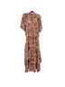 Cinq à Sept 100% Polyester Floral Pink Orange Casual Dress Size 10 - photo 11