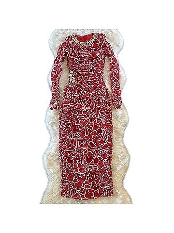 REVOLVE Papa Don't Preach In Hot Mess Cocktail Dress (view 1)