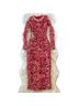 REVOLVE Solid Red White Cocktail Dress Size 2 - photo 1