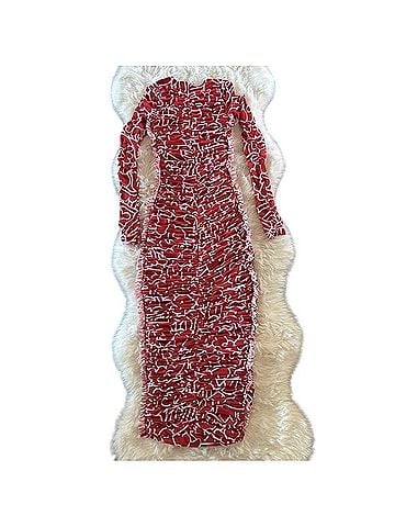 REVOLVE Papa Don't Preach In Hot Mess Cocktail Dress (view 2)