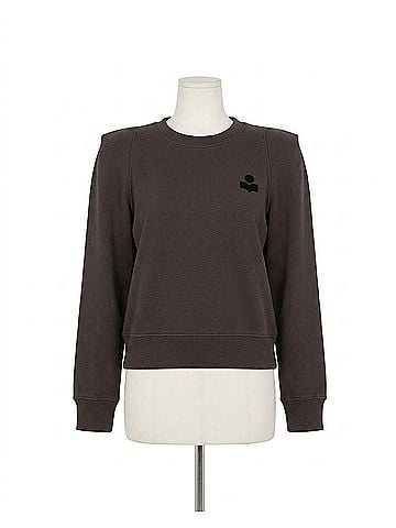 Isabel Marant Prissa Sweatshirt in Faded Black (view 1)
