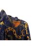 Alexia Admor Print Blue Gold Cocktail Dress Size 14 - photo 4
