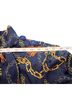 Alexia Admor Print Blue Gold Cocktail Dress Size 14 - photo 10