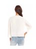 Karen Kane Solid White Daphne Drape Front Crossover Top in Cream Size S - photo 4
