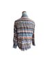 Ariat 100% Cotton Aztec Or Tribal Print White Blue Button-Down Shirt Size L - photo 2