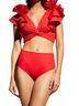 Maygel Coronel Red Two Piece Swimsuit Size 12 - photo 1