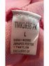THML Color Block Pink White Pullover Sweater Size L - photo 6