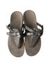 Vionic Solid Silver Gray Sandals Size 9 1/2 - photo 1