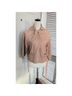 Blur 100% Leather Solid Pink Jacket Size S - photo 3