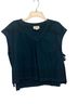 Steven Alan 100% Silk Teal Short Sleeve Blouse Size XS - photo 1