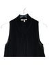 Derek Lam 100% Polyester Aztec Or Tribal Print Solid Black Sleeveless T-Shirt Size 8 - photo 4