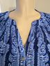 Dana Buchman Floral Blue Sleeveless Blouse Size XXL - photo 6
