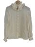 Boden 100% Silk Ivory Long Sleeve Blouse Size 8 - photo 1