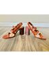 Vince Camuto 100% Leather Brown Heels Size 9 1/2 - photo 5