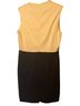 Talbots Color Block Black White Cocktail Dress Size 12 - photo 2