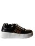 Juicy Couture Black White Sneakers Size 7 1/2 - photo 6