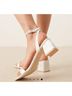 ASOS Ivory Sandals Size 10 1/2 - photo 9