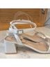 ASOS Ivory Sandals Size 10 1/2 - photo 5