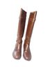 Tory Burch 100% Leather Brown Boots Size 5 1/2 - photo 2