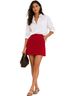 J.Crew Red Casual Skirt Size 6 - photo 1