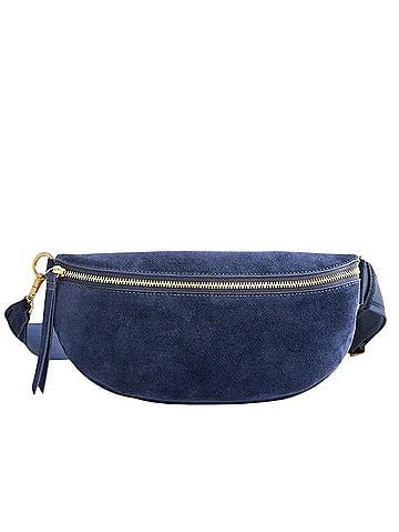 Quince Italian Suede Sling Bag Crossbody Bag (view 1)