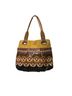Fossil Floral Polka Dots Multi Color Leather Tote One size - photo 1
