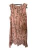 Peruvian Connection 62% Rayon 38% Modal 100% Polyester Floral Pink Casual Dress Size 6 - photo 2