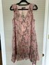 Peruvian Connection 62% Rayon 38% Modal 100% Polyester Floral Pink Casual Dress Size 6 - photo 7